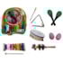 Kit De Percussão Infantil Spanking Kids SPK010 Com 6 Peças