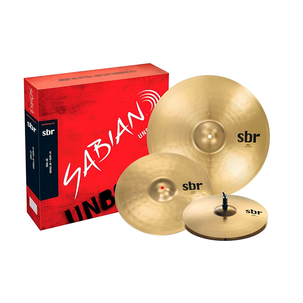 Kit De Pratos Sabian SBR5003 14HH/16CR/20R 