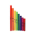 Kit Escala Diatônica Dó Maior C/ 8 Boomwhackers BWDG 