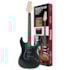 Kit Guitarra Rockwave RGK50 Preta Stratocaster +Mini Amp + Acessórios Kit Guitarra Rockwave RGK50 Preta Stratocaster +Mini Amp + Acessórios