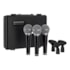 Kit Microfones Samson R21S3 Cardioide Dinâmico Chave On-Off 3 Unidades