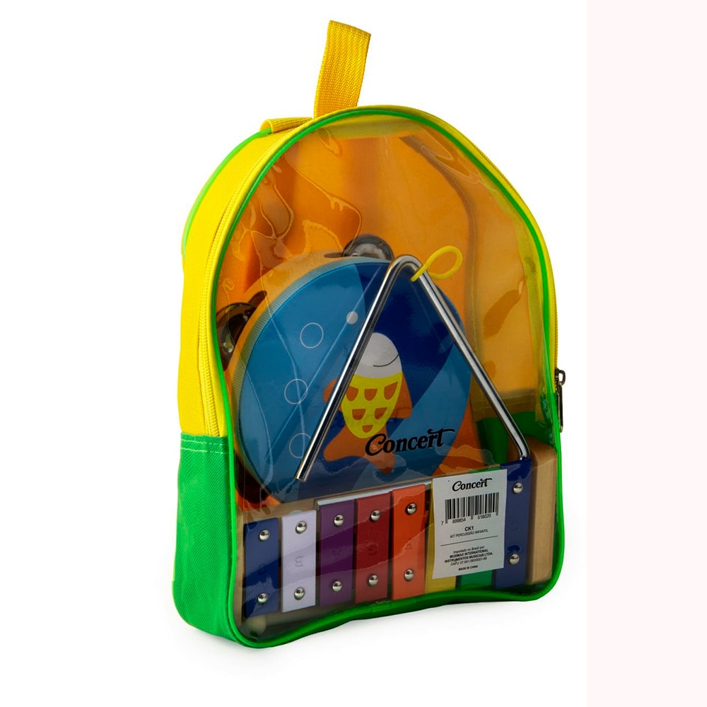 Kit Percussão Infantil Concert CK1A 5 Peças