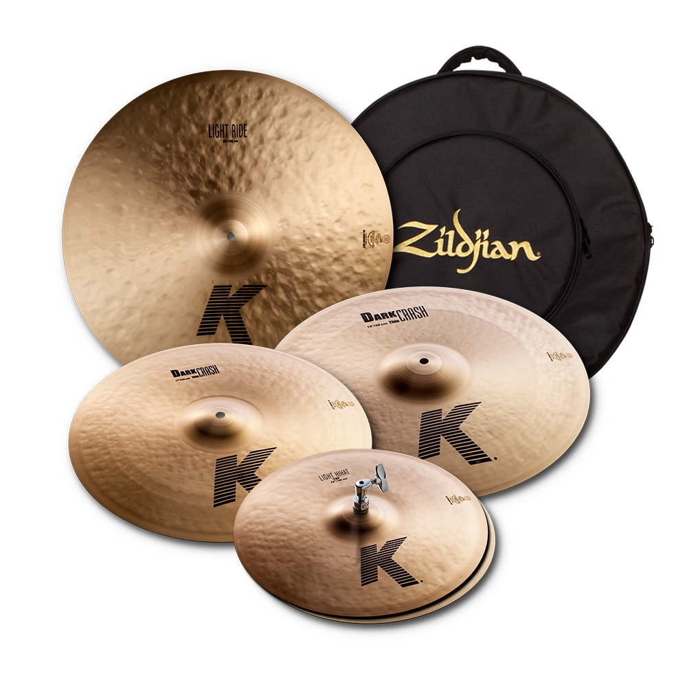 Kit Pratos Zildjian KP100 K Series Liga B20 Kit + Bag Luxo