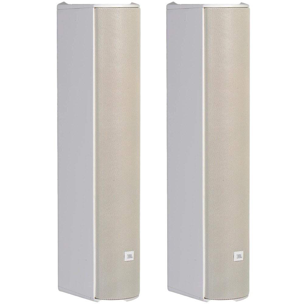 Kit Premium 2x Caixa Line Array JBL  CBT 50LA-1 Vertical  Branca 