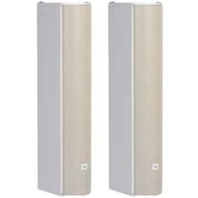 Kit Premium 2x Caixa Line Array JBL  CBT 50LA-1 Vertical  Branca 