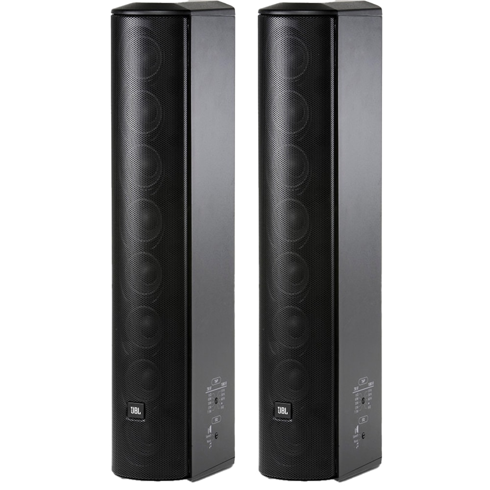 Kit Premium 2x Caixa Line Array JBL CBT-50LA1 Black Vertical
