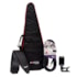 Kit Premium Acessórios Guitarra Bag + Afinador + Correia + Cabo 