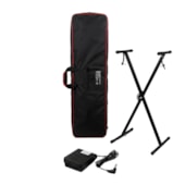 Produto Kit Premium Acessórios Teclado 5/8 Linha Casiotone Bag + Suporte + Pedal