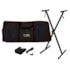 Kit Premium Acessórios Teclado 5/8 Linha CTX e PSR Bag + Suporte + Pedal