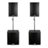 Kit Premium Attack Subwoofer VRF1510A / VRF1560 + VRF1230A /VRF1220 + Cabo + Conector