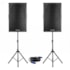 Kit Premium Caixas Attack VRF1230A + VRF1220 + Tripé + Cabo