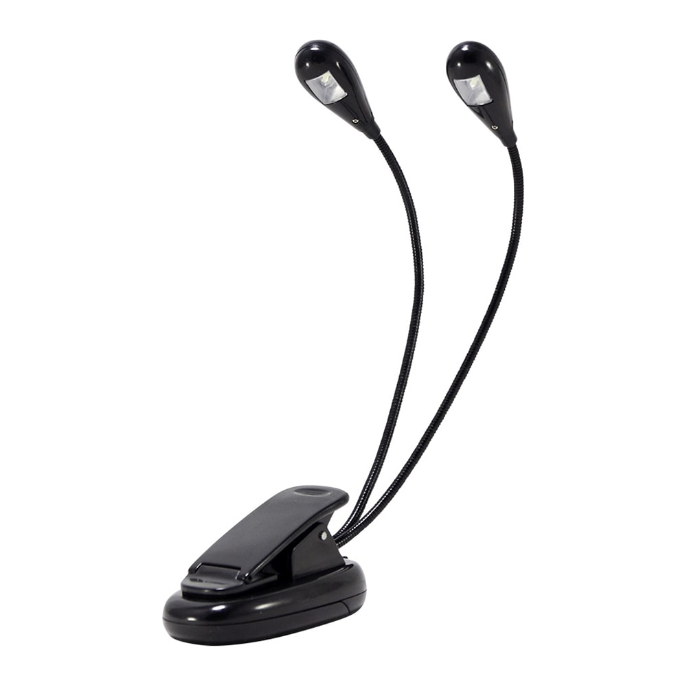 Luminária Para Estante de Partitura Datalink LED01 de Haste Dupla