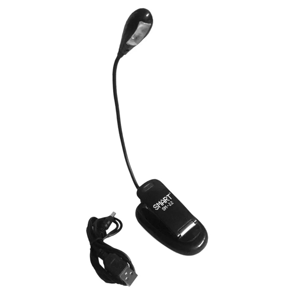 Luminária Smart SM-22 para Estante de Partiura com Haste Fixível