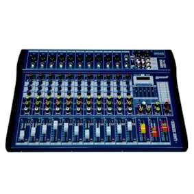 Mesa Analógica Lexsen LMX12USB De 12 Canais C/ Efeitos e Bluetooth