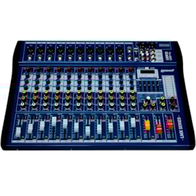 Mesa Analógica Lexsen LMX12USB De 12 Canais C/ Efeitos e Bluetooth
