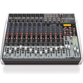 Mesa De Som Analógica Behringer Xenyx QX2222USB De 20 Canais