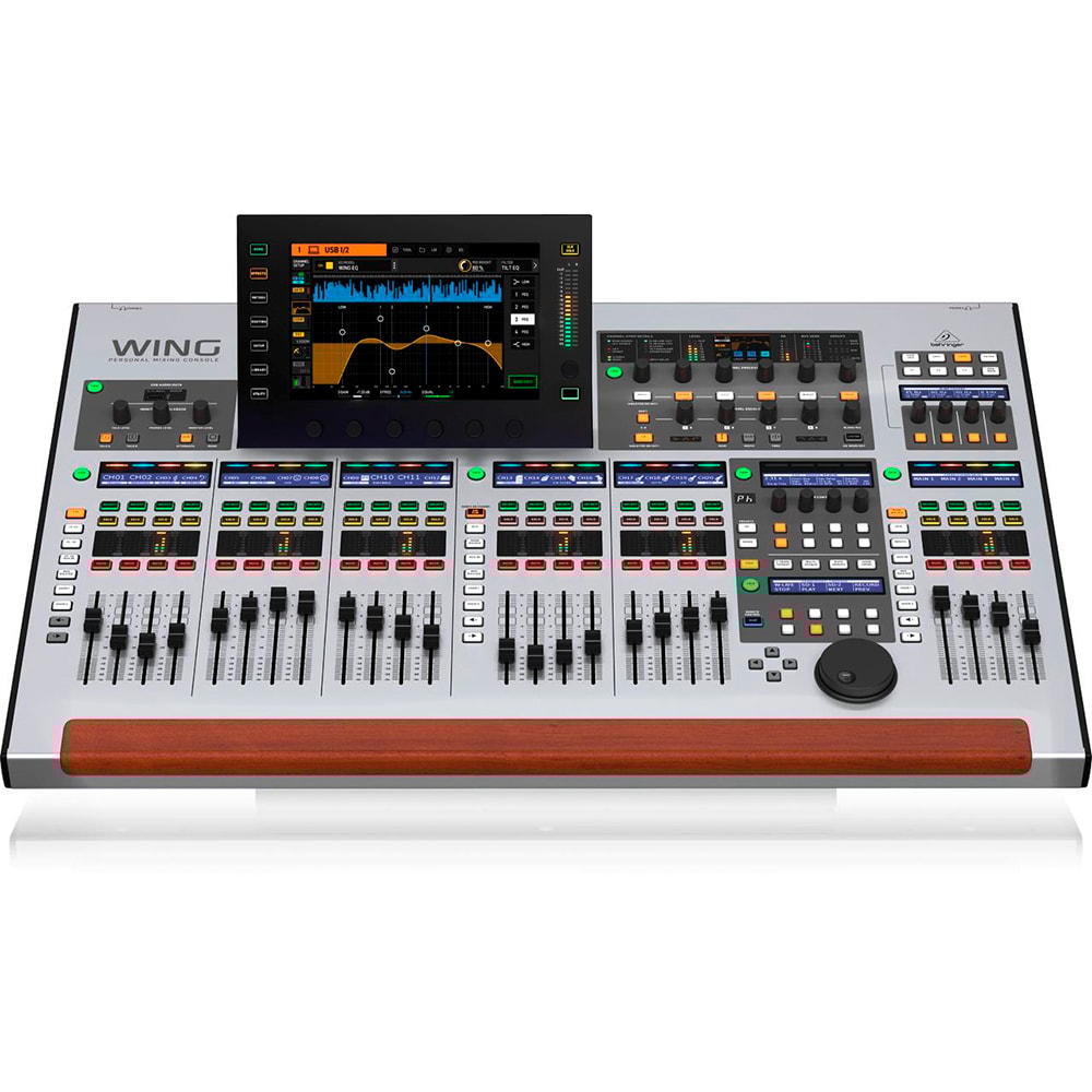 Mesa De Som Digital Behringer Wing Console de 48 Canais