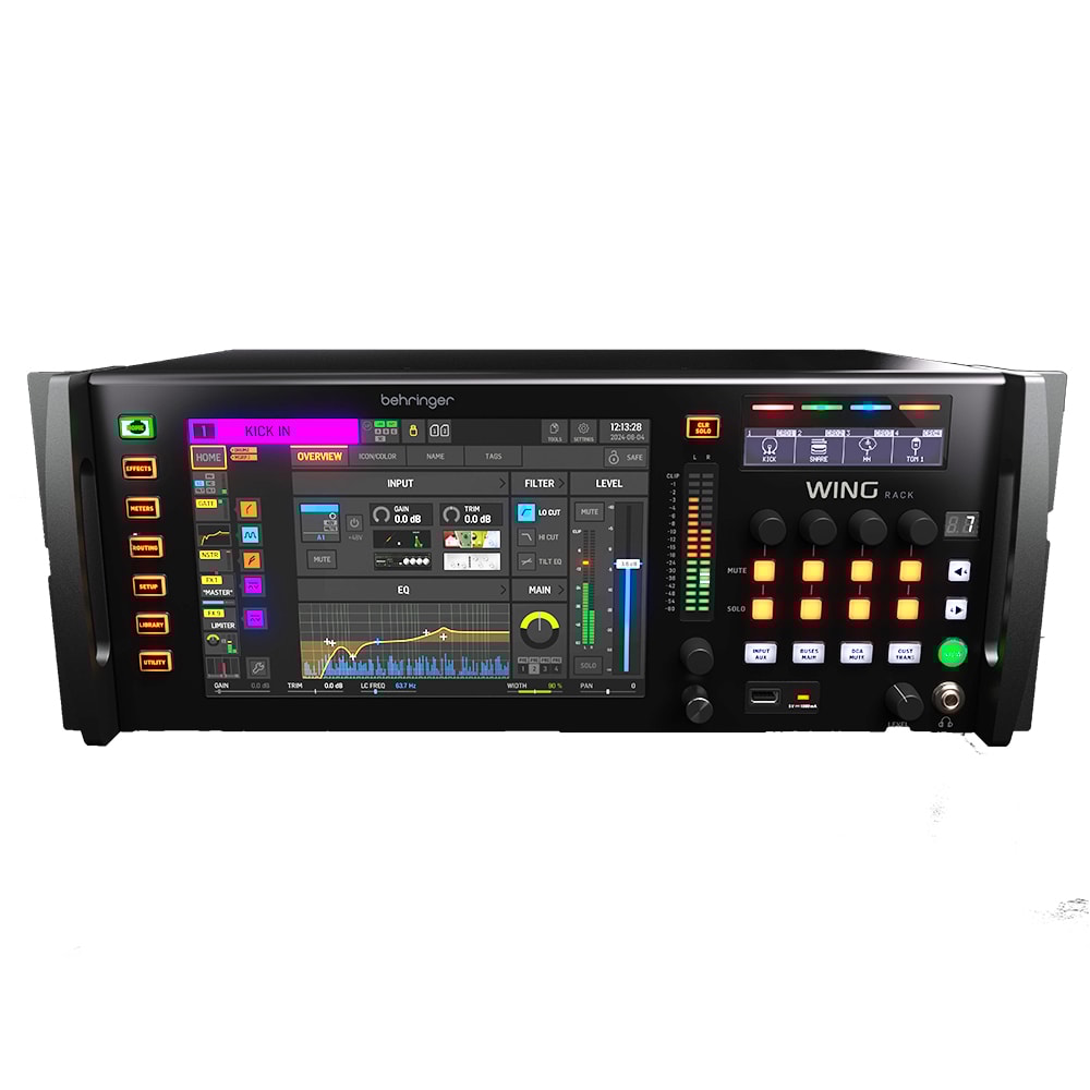 Mesa De Som Digital Behringer Wing Rack  De 48 Canais 