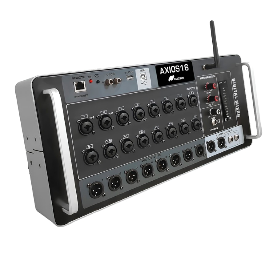 Mesa De Som Digital Duonn Axios 16 Padrão Rack C/ 16 Canais Mesa De Som Digital Duonn Axios 16 Padrão Rack C/ 16 Canais