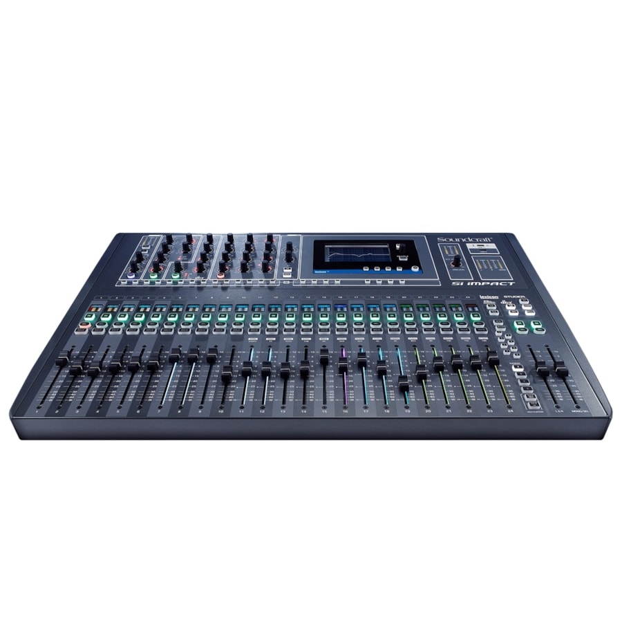 Mesa de Som Digital Soundcraft SI Impact de 32 canais Mesa de Som Digital Soundcraft SI Impact de 32 canais