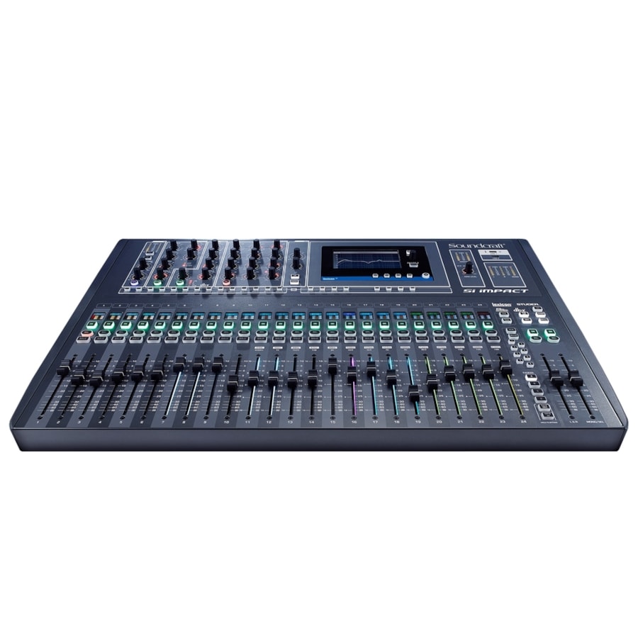 Mesa de Som Digital Soundcraft SI Impact de 32 canais