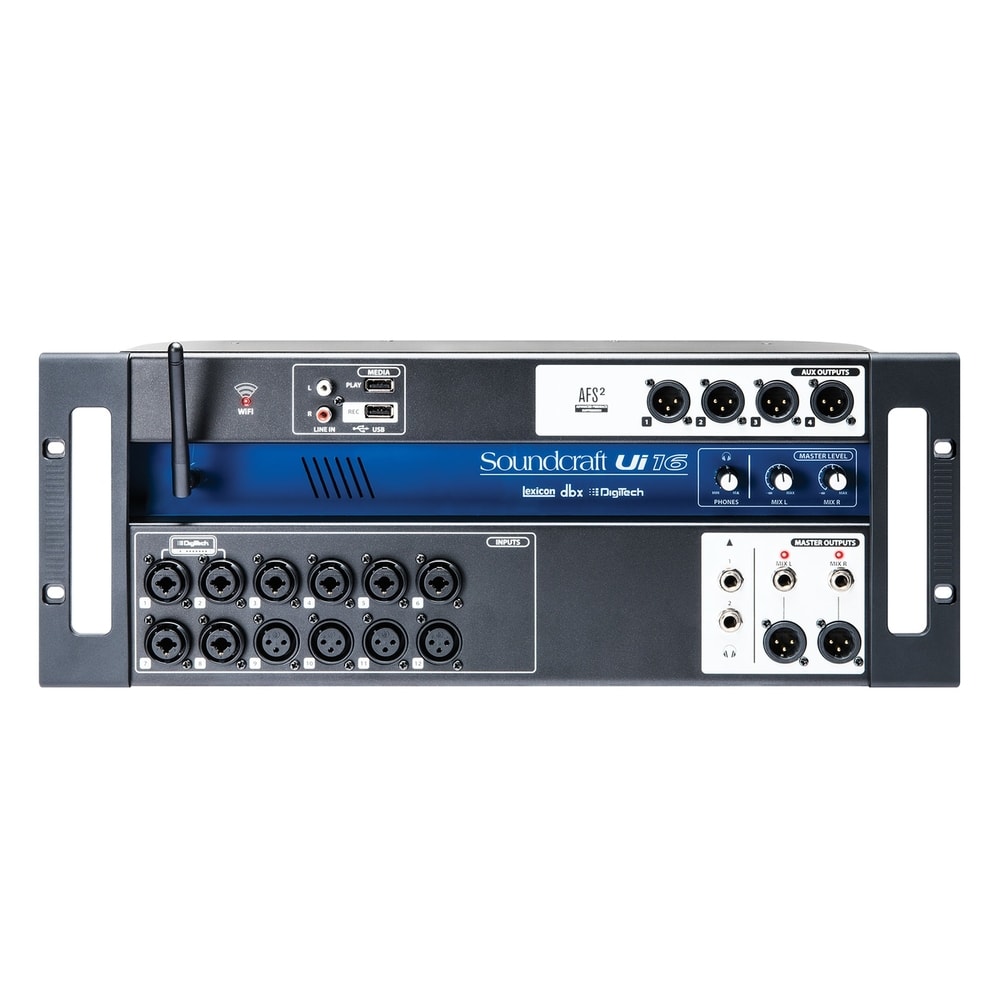 Mesa de Som Digital Soundcraft UI16 de 16 Canais - Akustica Musical