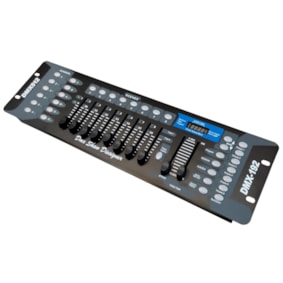 Mesa DMX 512 Controladora para Iluminação 192 Canais Cabo Bivolt Mesa DMX 512 Controladora para Iluminação 192 Canais Cabo Bivolt