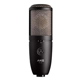 Microfone AKG P420 Condensador Preto C/ Shock Mount e Case