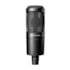 Microfone Audio-Technica AT2020 20 Series Condensador Cardioide Preto Microfone Audio-Technica AT2020 20 Series Condensador Cardioide Preto