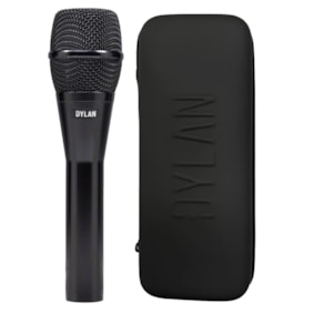 Microfone Dylan DLS9 Dinâmico Com Fio De Mão Microfone Dylan DLS9 Dinâmico Com Fio De Mão