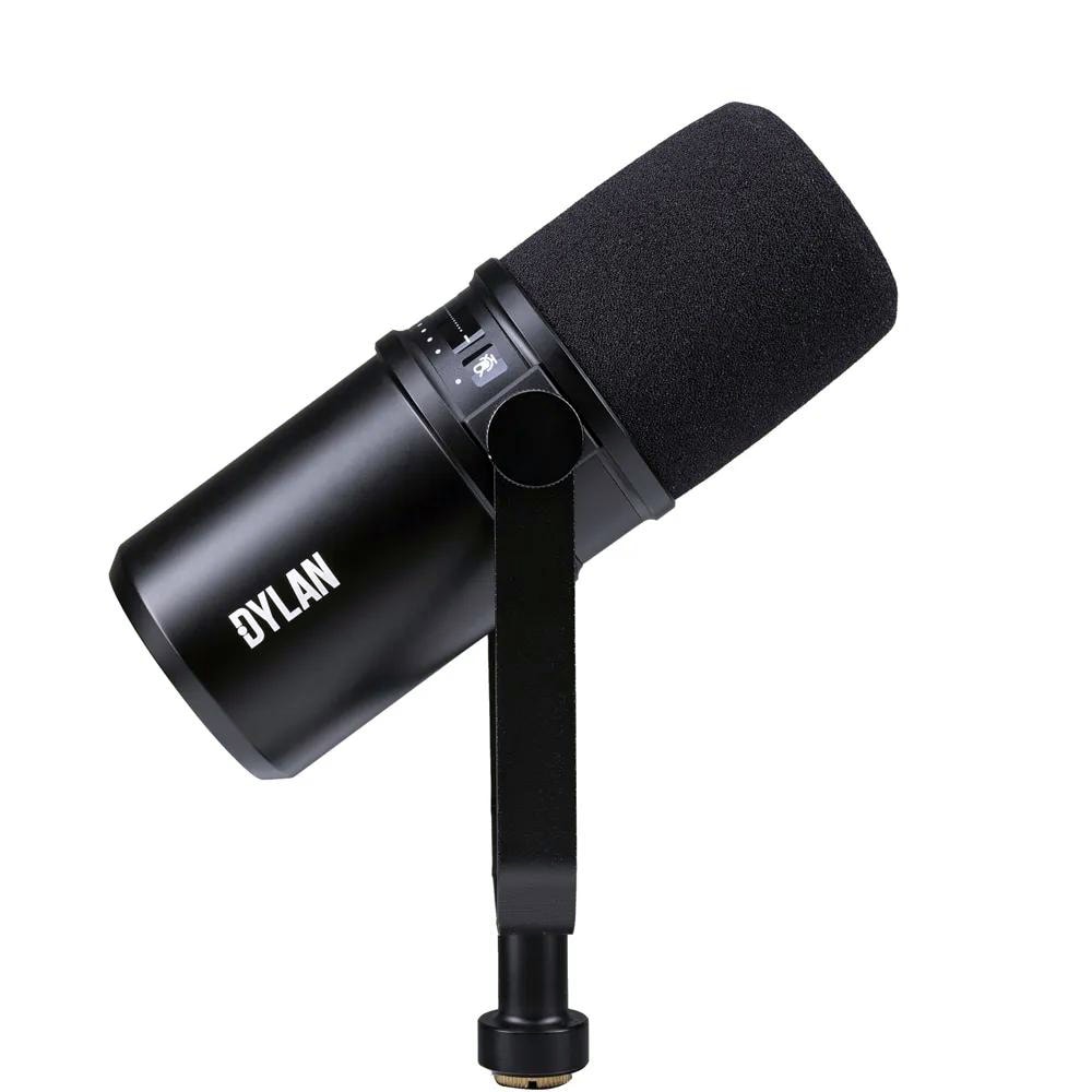 Microfone Dylan Para Podcast DM-8 Dinâmico