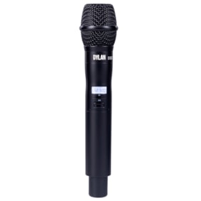 Microfone Dylan Sem Fio D-9501 Simples De Mão