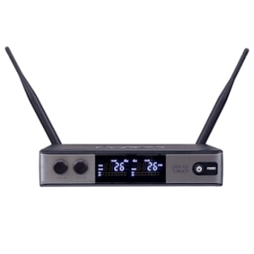 Microfone Dylan Sem Fio UDX-02 Multi Duplo De Mão  Microfone Dylan Sem Fio UDX-02 Multi Duplo De Mão