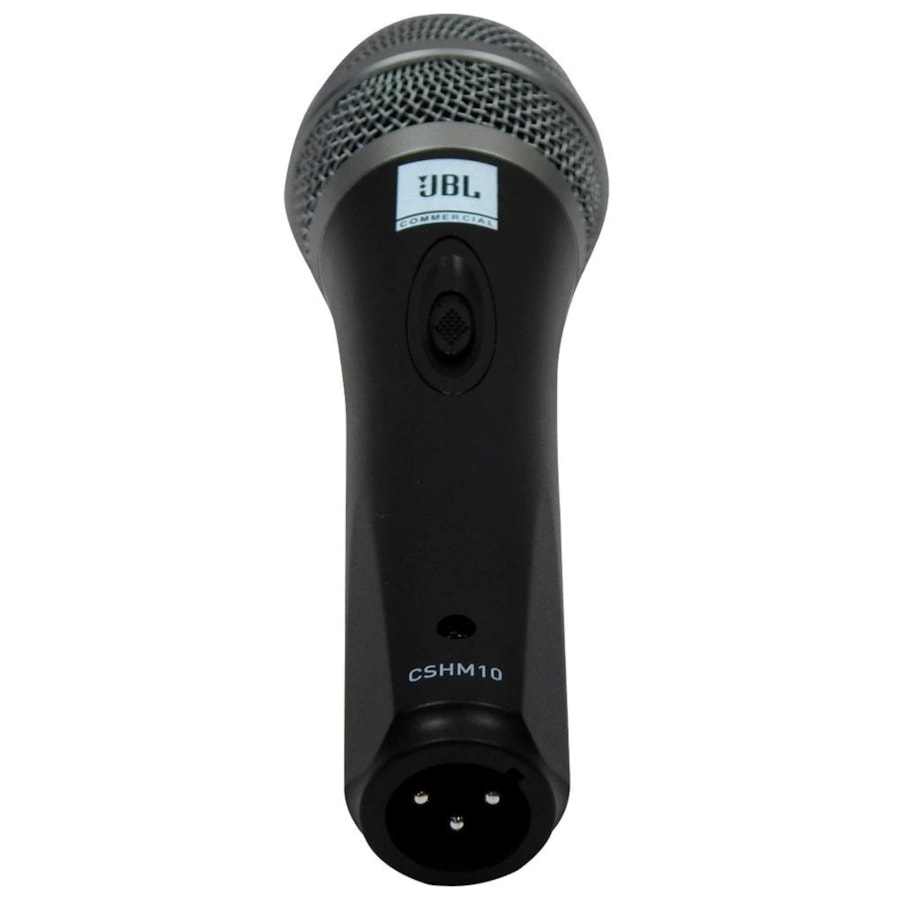 Microfone JBL CSHM10 Preto Akustica Musical
