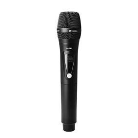 Microfone Kadosh K412M Duplo de Mão Sem Fio UHF com Bateria Recarregável 