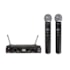 Microfone Kadosh KDSW 382M UHF Duplo de Mão Sem Fio  Microfone Kadosh KDSW 382M UHF Duplo de Mão Sem Fio