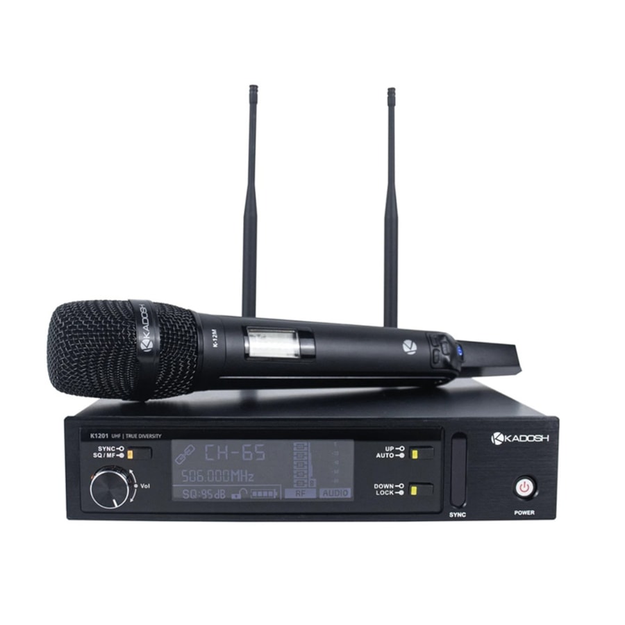 Microfone Kadosh Sem Fio K1201M Microfone Kadosh Sem Fio K1201M