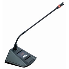 Microfone Karsect KRD-200DG Duplo Gooseneck UHF Multicanal Microfone Karsect KRD-200DG Duplo Gooseneck UHF Multicanal