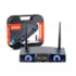 Microfone Karsect KRD-200DH Duplo Headset/Cabeça UHF Multicanal Microfone Karsect KRD-200DH Duplo Headset/Cabeça UHF Multicanal