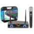 Microfone Karsect KRD200R Simples de Mão Recarregável S/ Fio