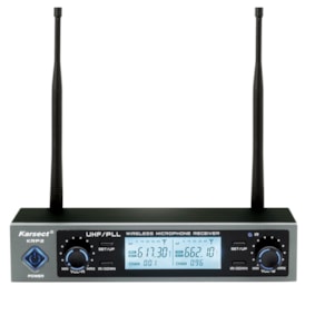Microfone Karsect KRP2 Duplo De Mão Recarregável Microfone Karsect KRP2 Duplo De Mão Recarregável