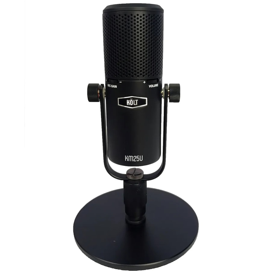 Microfone Kolt KM25U Condensador USB Microfone Kolt KM25U Condensador USB