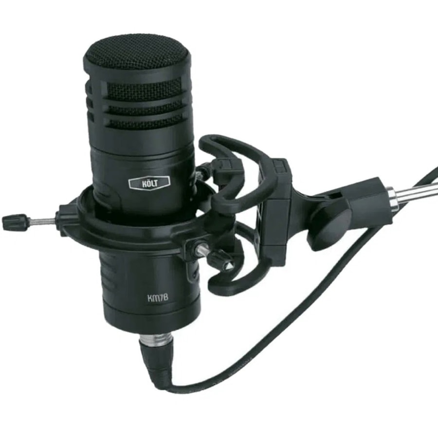 Microfone Kolt KM7B Studio Condensador Microfone Kolt KM7B Studio Condensador