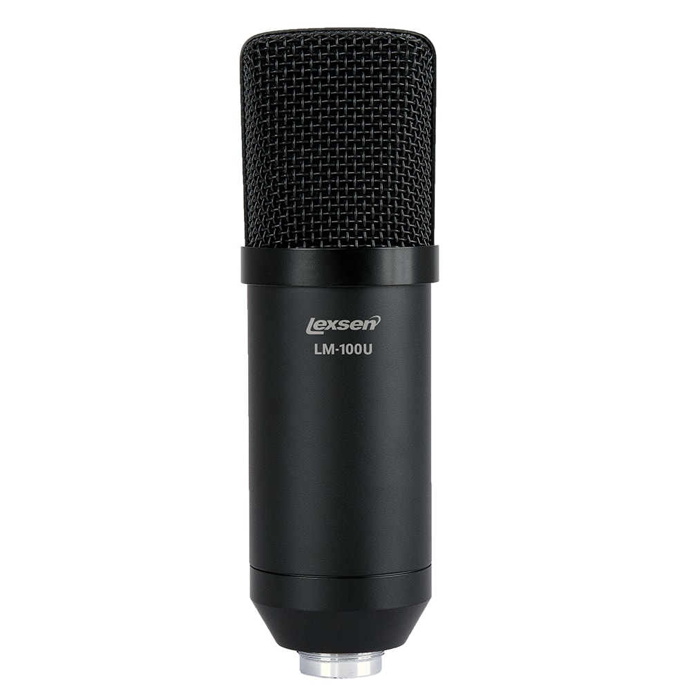 Microfone Lexsen LM100U Condensador USB Com Fio