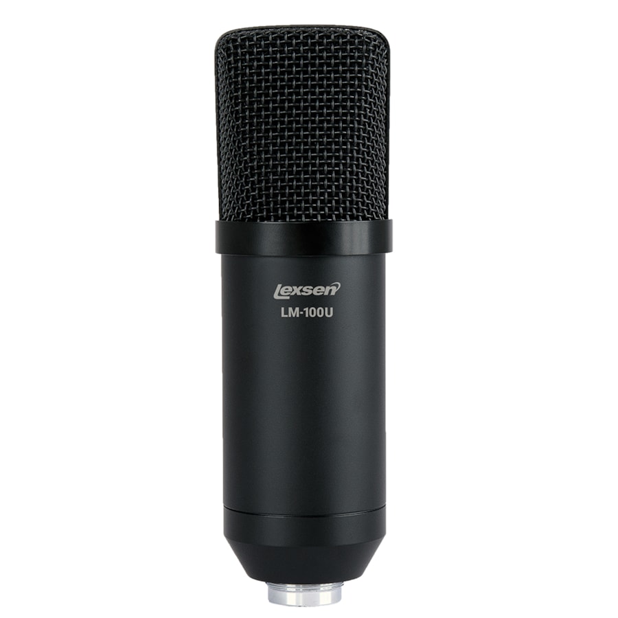 Microfone Lexsen LM100U Condensador USB Com Fio