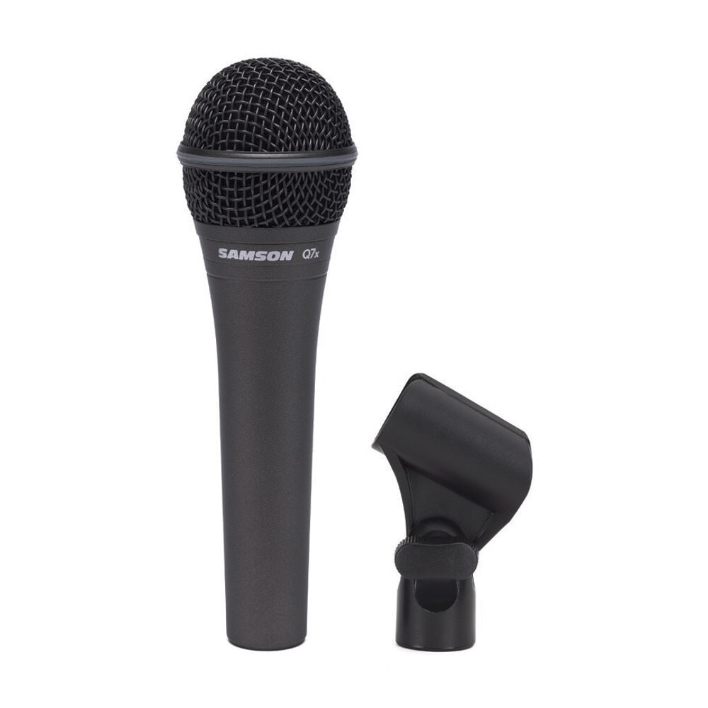 Microfone Samson Q7X Q Series Dinâmico Supercardioide Neodimio 