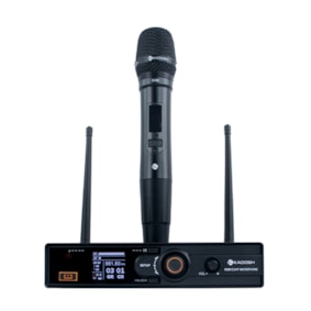 Microfone Sem Fio Kadosh K501M de Mão Simples UHF