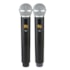 Microfone Sem Fio Karsect KS248DR Single Duplo de Mão Recarregável