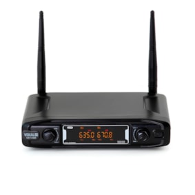 Microfone Sem Fio Vokal VS148DH Headset Duplo Microfone Sem Fio Vokal VS148DH Headset Duplo