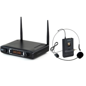Microfone Sem Fio Vokal VS148SH Single Headset Simples